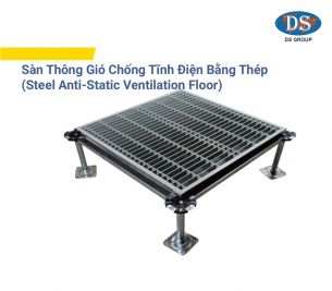 Sàn thông gió chống tĩnh điện bằng thép