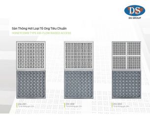 Sàn thông hơi loại tổ ong tiêu chuẩn