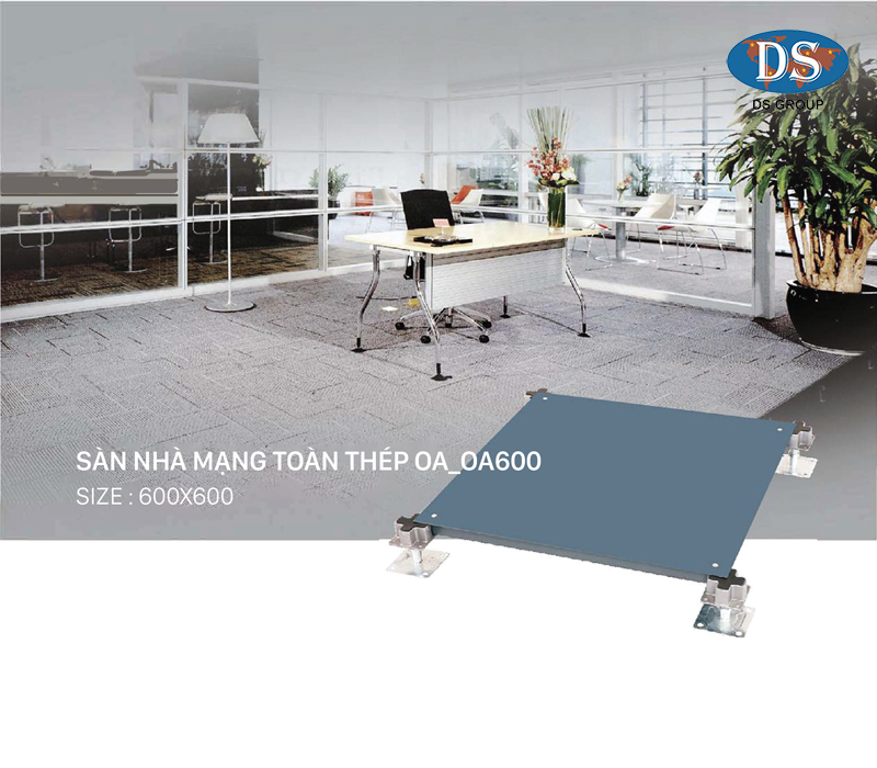 Sàn nhà mạng toàn thép OA-OA600