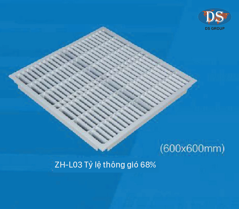 Tấm lưới nhôm đúc áp lực, có thể kết hợp với sàn thấp